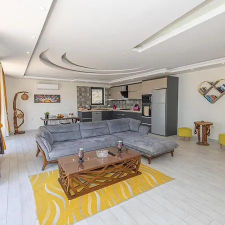 Apartament Nilo - Kalkan'da 2+1 Muhafazakar Tatil Villasi *