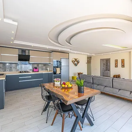 Nilo - Kalkan'da 2+1 Muhafazakar Tatil Villasi Apartment Kas